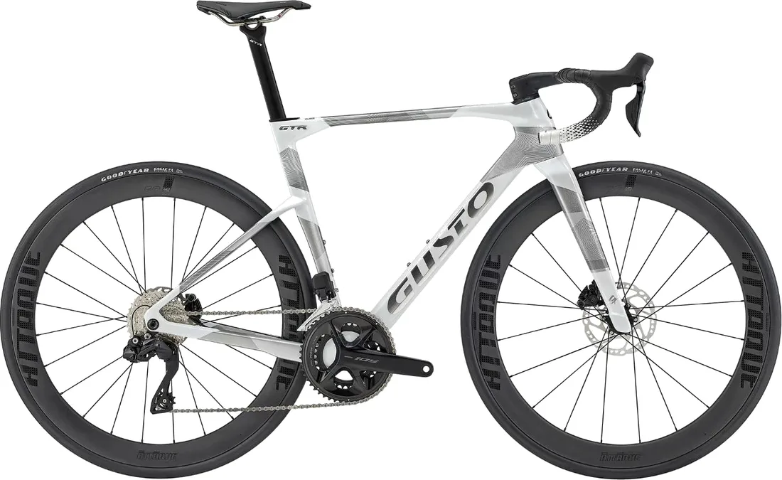 Witte Gusto GTR koersfiets