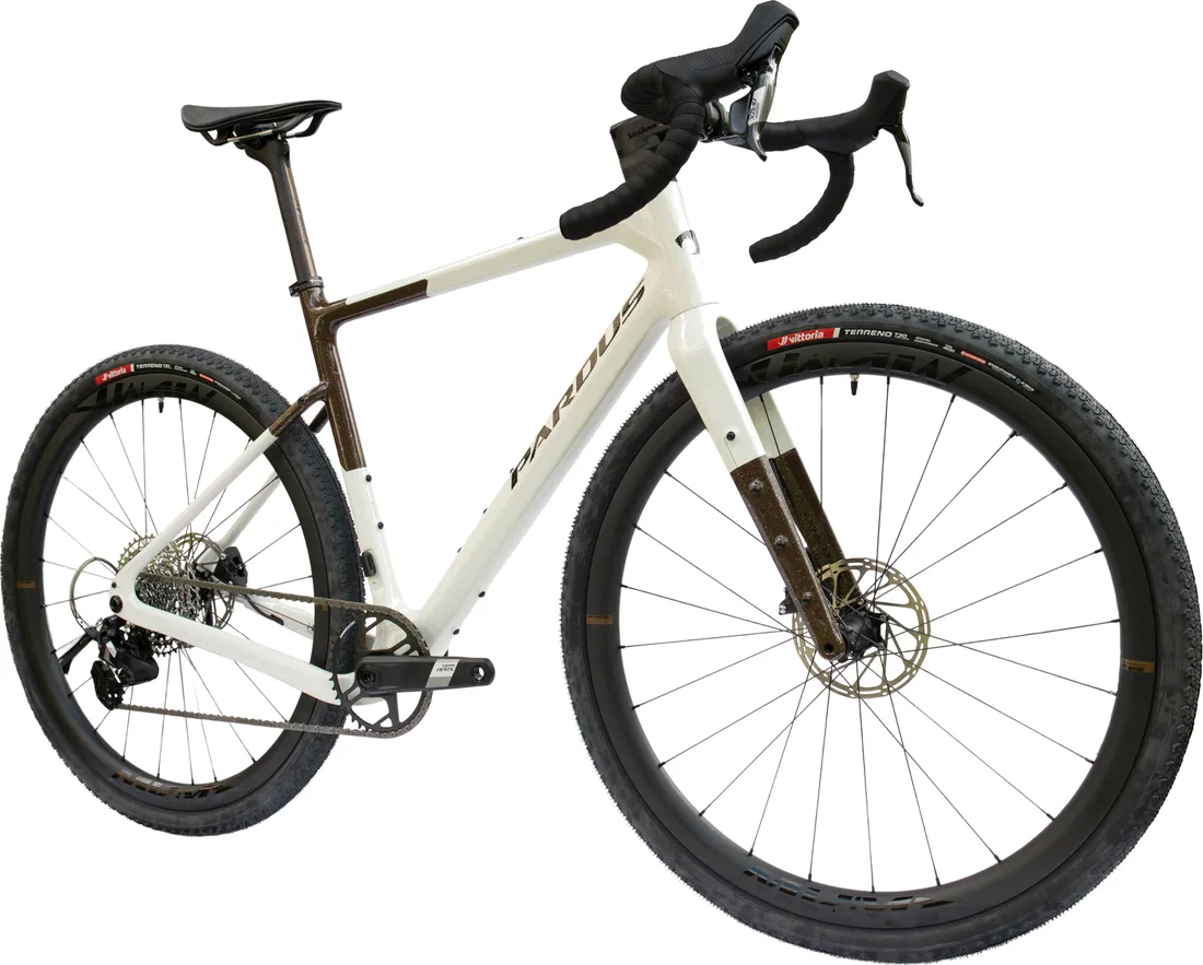 Pardus Uragano gravelfiets in wit en bruin