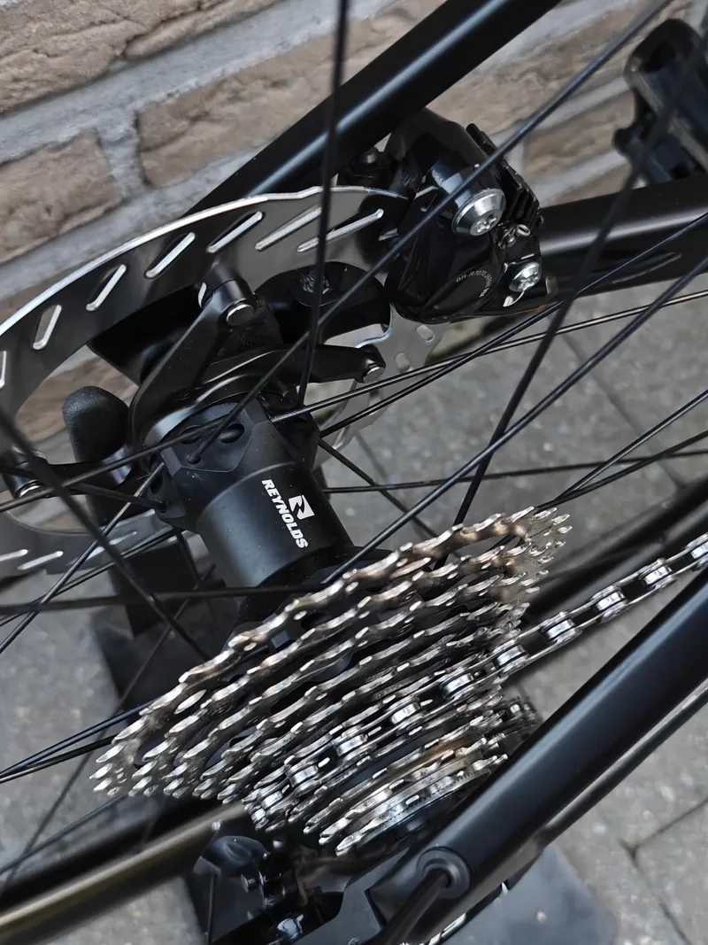 Propere cassette, ketting en achterderailleur na een dieptereiniging